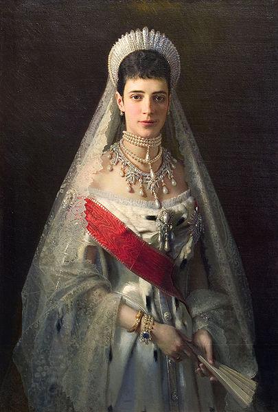 Ivan Kramskoi Maria Feodorovna oil painting picture